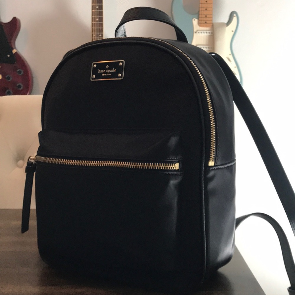 Kate Spade Black Backpack